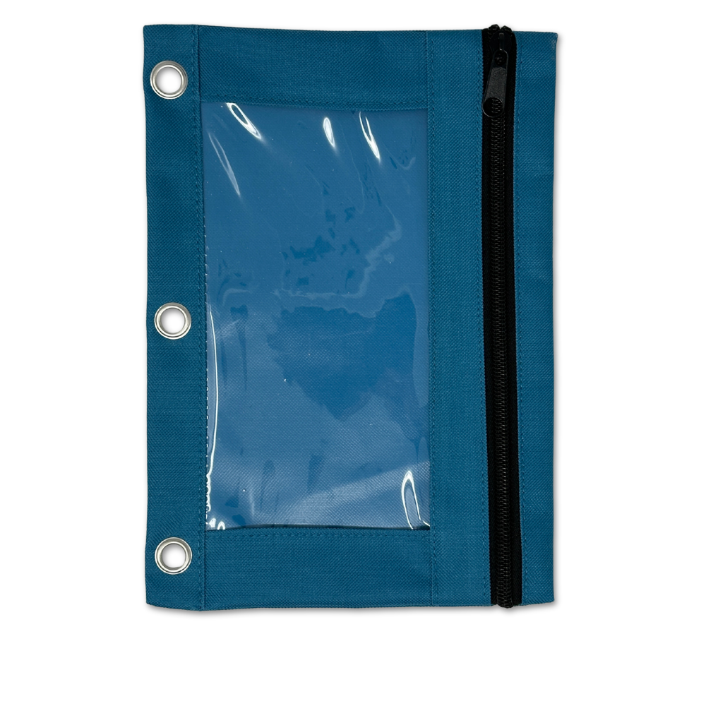 3-Ring Pencil Pouch with Window