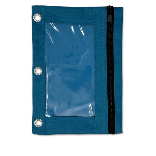 3-Ring Pencil Pouch with Window